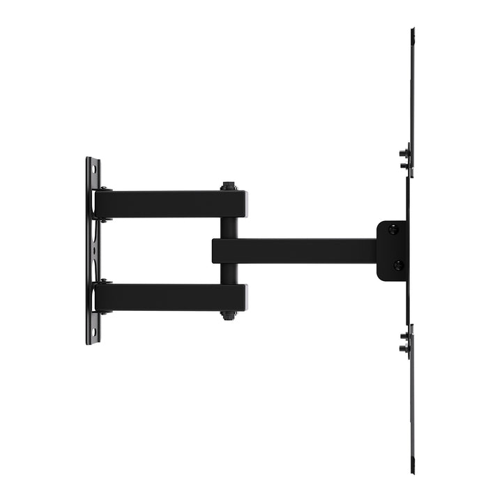 Suport / cârlig pentru televizor Maclean, VESA max. 400x400, 32-55", până la 25 kg, negru, reglabil în înclinare 0°~-15° și în rotire +90°~-90°, MC-190