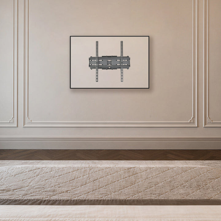 Suport / cârlig pentru televizor Maclean, VESA max. 400x400, 32-70", până la 40 kg, negru, reglabil în înclinare +12°~-12° și rotire +60°~-60°, MC-192