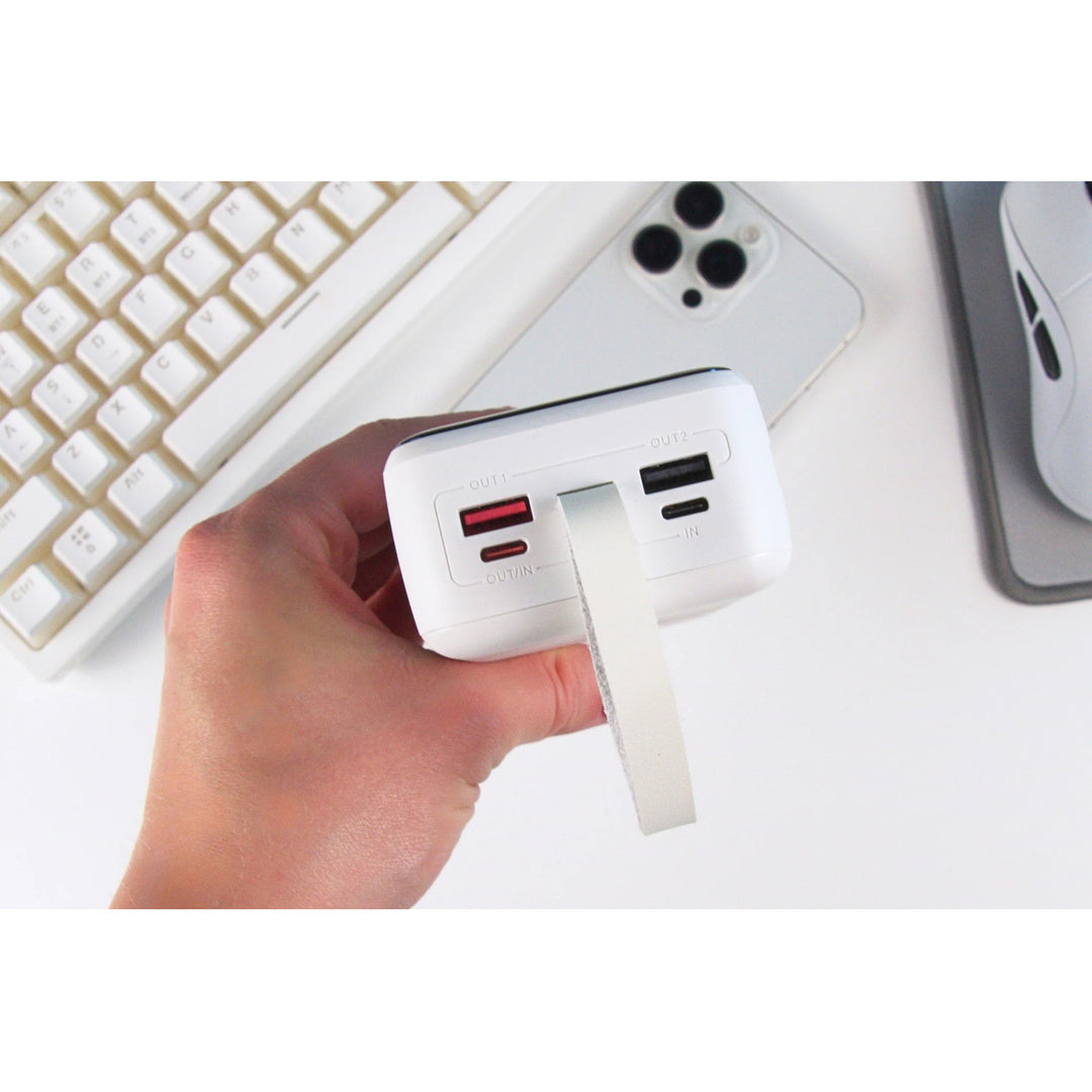 Powerbank SAVIO, 2 porturi USB, 1 port USB-C, încărcare rapidă, livrare de energie, SAVBA-11