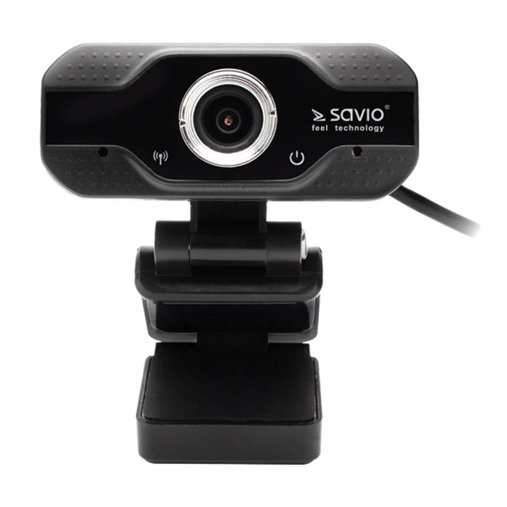 Camera web Savio, rezoluție Full HD 1920x1080, microfon, USB, SAVCAK-01
