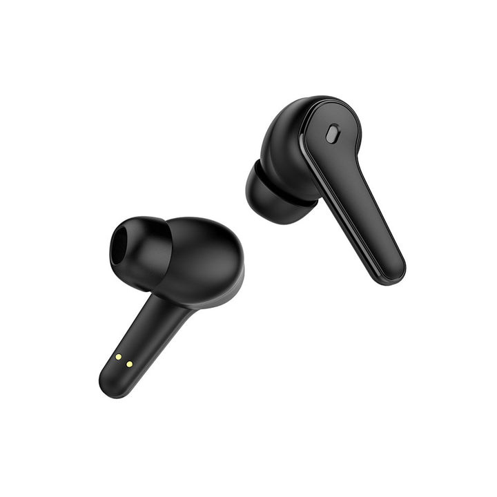 Căști fără fir Savio, Bluetooth 5.3, ENC, USB-C, negru, SAVSLTWS-11