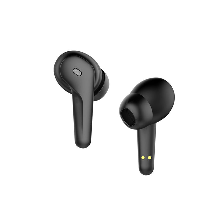 Căști fără fir Savio, Bluetooth 5.3, ANC, USB-C, negru