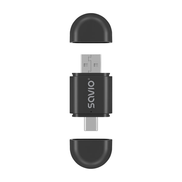 Bezprzewodowy adaptor Savio, CarPlay, Android Auto, Bluetooth, Wi-Fi, SAVTR-17