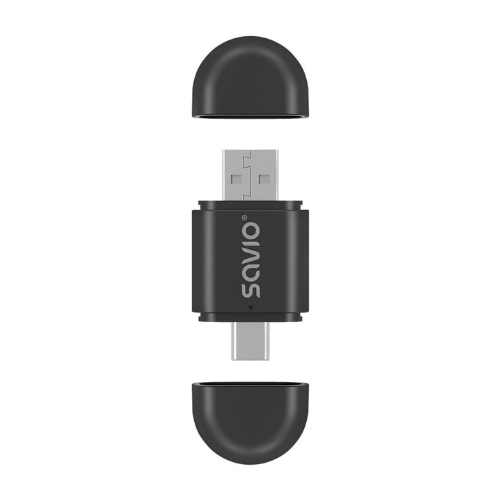 Bezprzewodowy adaptor Savio, CarPlay, Android Auto, Bluetooth, Wi-Fi, SAVTR-17