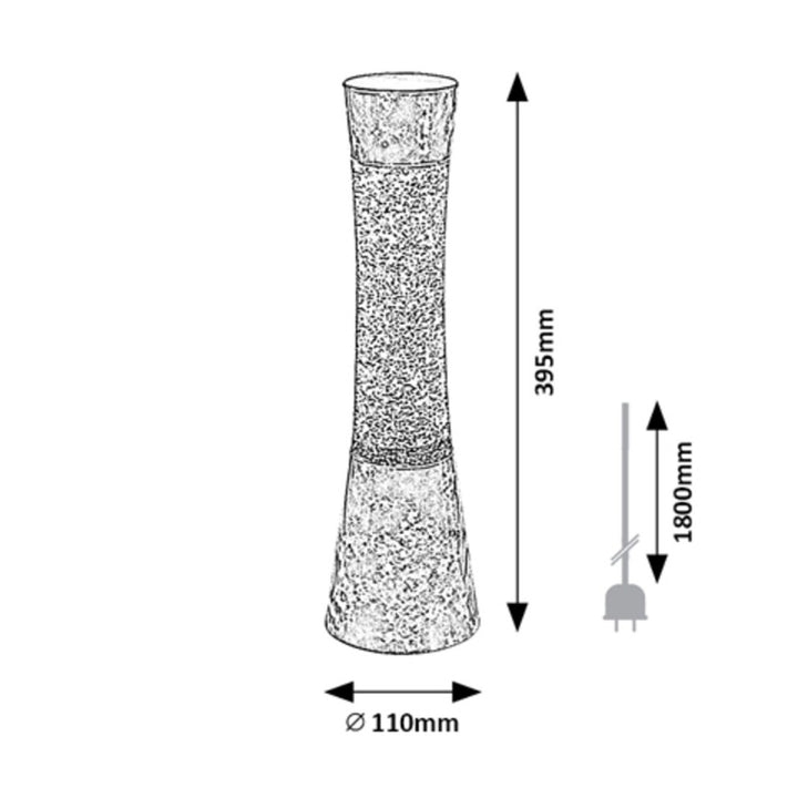 Rabalux lampă decorativă, Minka, IP20, albastru, GY6.35 1x MAX 20