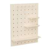 Organizator de tablă din lemn Maclean, culoare lemn deschis, 60x80 cm, max. 20 kg, MC-131 WD, 2 bucăți