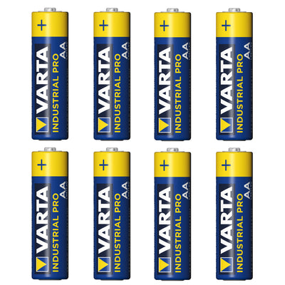 8x R-06 LR6 AA 1.5V baterie alcalină Varta Industrial 4006