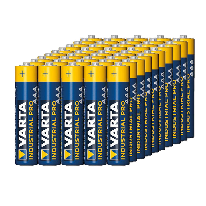 50x R-03 LR03 AAA baterie alcalină Varta Industrial 4003