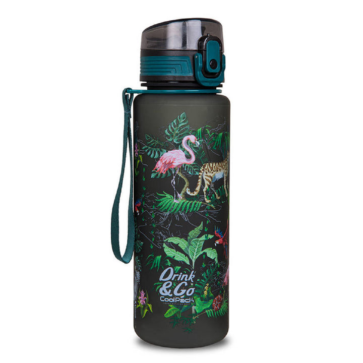 Sticlă Coolpack, din tritan, capacitate 600 ml, multicoloră, Brisk Malindi