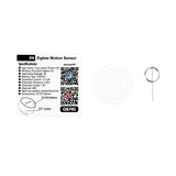 Senzor de mișcare fără fir Zigbee Tuya GreenBlue, Android/iOS, CR2450 DC 3,0 V, unghi de detectare 120° / până la 8 m, GB740
