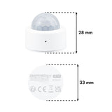 Senzor de mișcare fără fir Zigbee Tuya GreenBlue, Android/iOS, CR2450 DC 3,0 V, unghi de detectare 120° / până la 8 m, GB740
