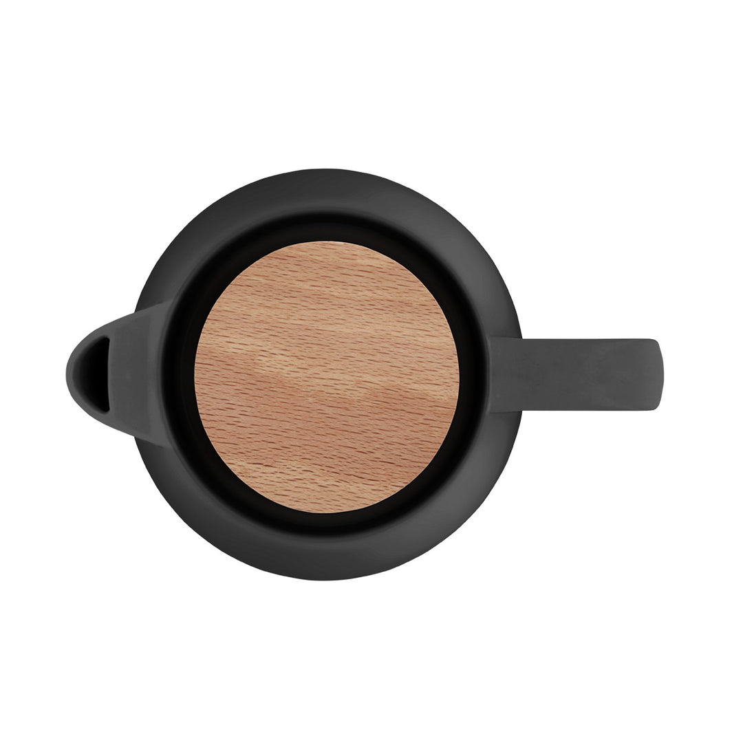 Ceainic electric Concept, capacitate 1 l, 1200 W, negru, conector Strix, filtru anti-calcar, bază pivotantă, RK0086