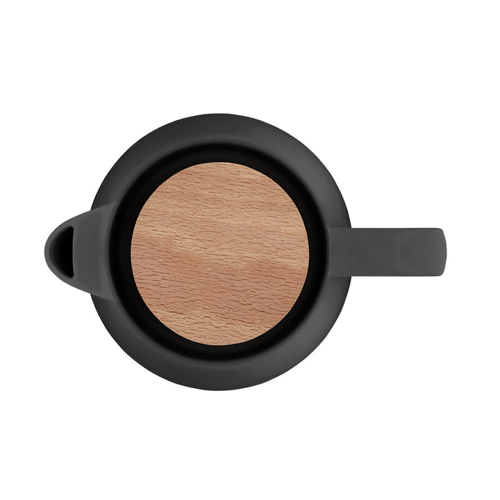 Ceainic electric Concept, capacitate 1 l, 1200 W, negru, conector Strix, filtru anti-calcar, bază pivotantă, RK0086