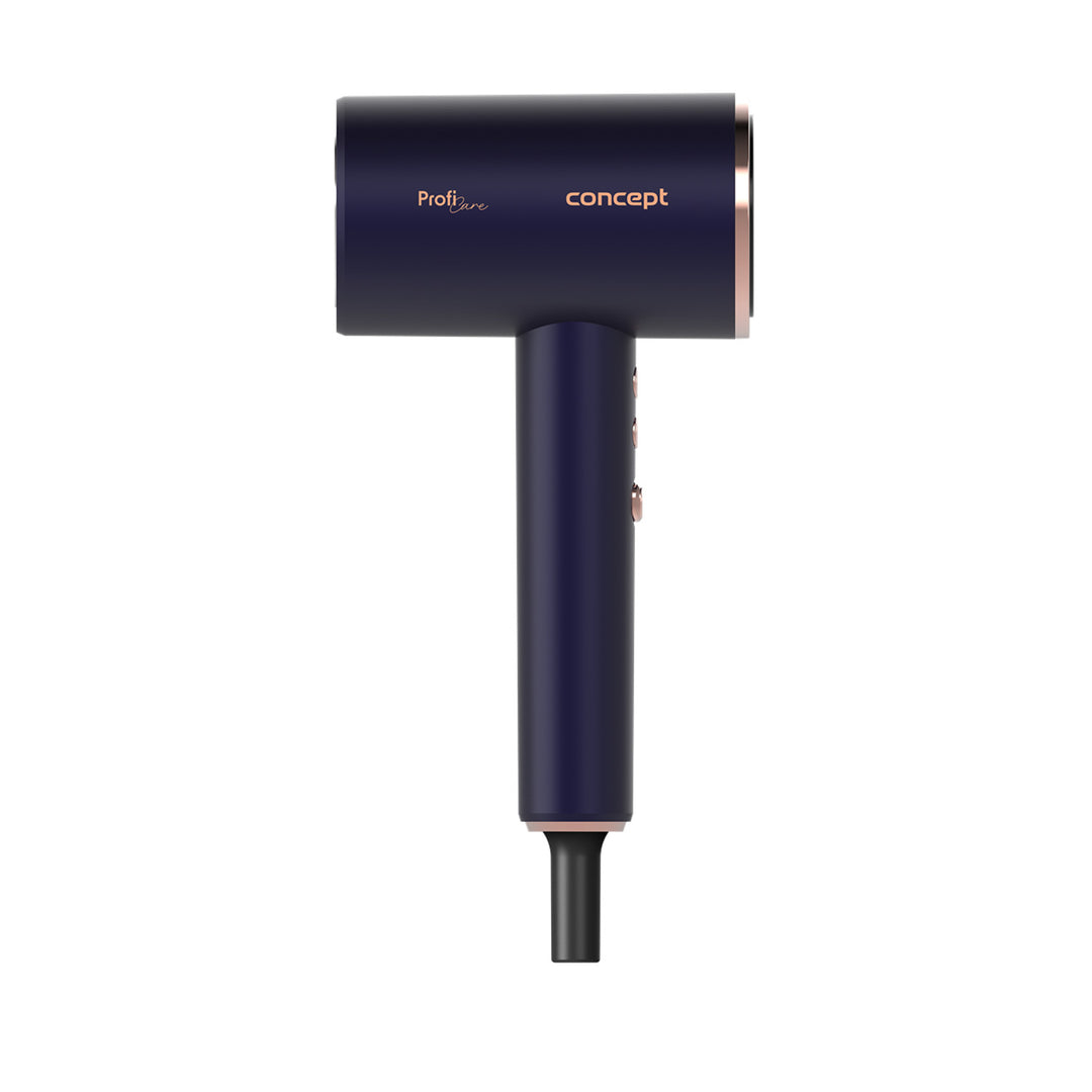 Concept Uscător de păr ProfiCare, motor BLDC, accesorii magnetice, funcție Oil Therapy, mod pentru copii, funcție Cold Mode, VV8100