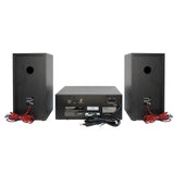 Micro sistem Blaupunkt, putere 150 W, radio FM, mufă AUX și port USB, Bluetooth, intrare HDMI, ceas cu alarmă, afișaj LED, culoare negru, MS30.02BT