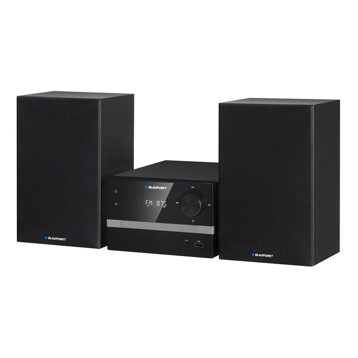 Micro sistem Blaupunkt, Bluetooth, radio FM, putere RMS 20 W, ceas cu funcție de alarmă, CD/MP3/USB/AUX, MS9BT