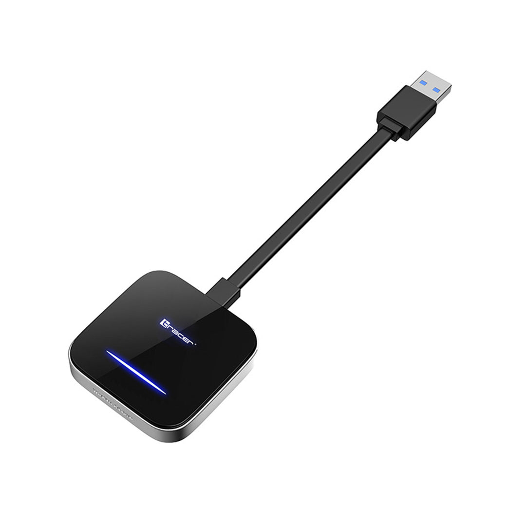 Adaptor wireless Tracer pentru CarPlay și Android Auto, WiFi, Bluetooth 5.0, CarLink PRO