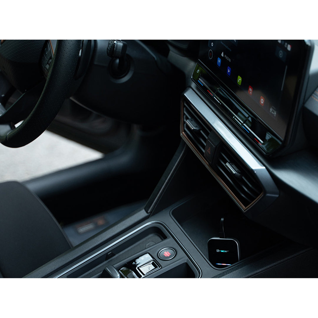 Adaptor wireless Tracer pentru CarPlay și Android Auto, WiFi, Bluetooth 5.0, CarLink PRO