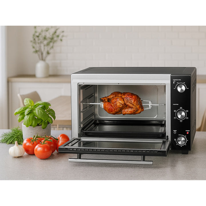 Cuptor electric Lafe, capacitate 48 l, putere 1800 W, cu ventilator, HeatMaster