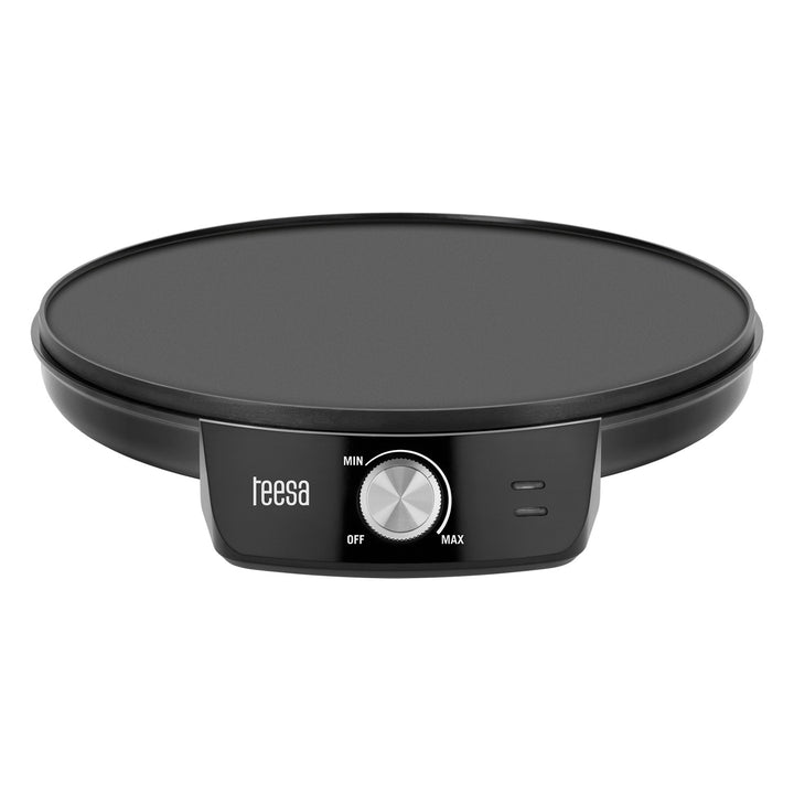 Aparat pentru clătite Teesa, tigaie electrică pentru clătite, diametru placă 30 cm, putere 1200 W, TSA3235