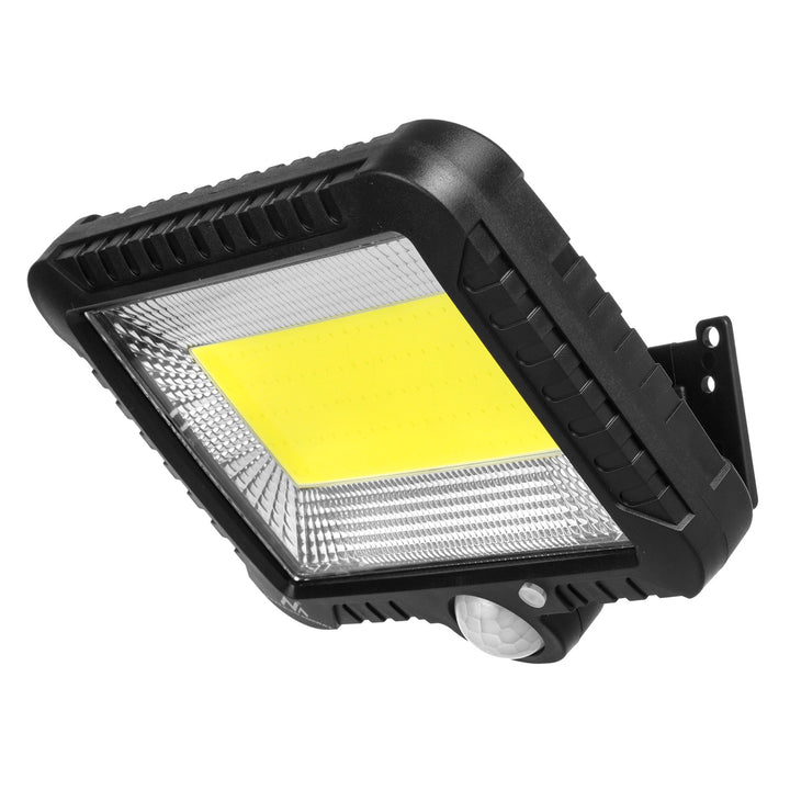 Proiector solar LED cu senzor de mișcare Maclean, IP44, 5W, 400lm, 6000K, baterie litiu 1300 mAh, 5,5V CC MCE438, 4 bucăți