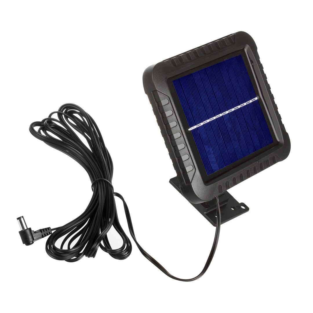 Proiector solar LED cu senzor de mișcare Maclean, IP44, 5W, 400lm, 6000K, baterie litiu 1300 mAh, 5,5V CC MCE438, 4 bucăți