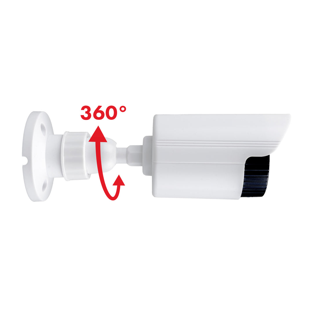 Set de două camere tubulare false, LED-uri IR, albe, alimentare 2xAA (inclusă), ABS, IR1800 WT