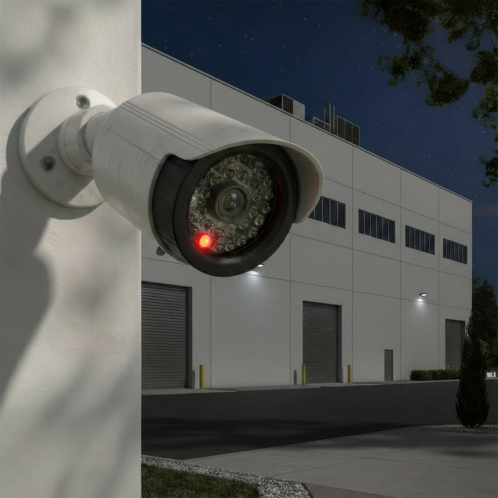 Set de două camere tubulare false, LED-uri IR, albe, alimentare 2xAA (inclusă), ABS, IR1800 WT