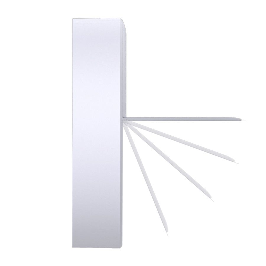 Stație meteo wireless GreenBlue, temperatură IN/OUT, ceas, selectabilă °C/°F, rază de acțiune de până la 60 m, GB162, 4 baterii AAA