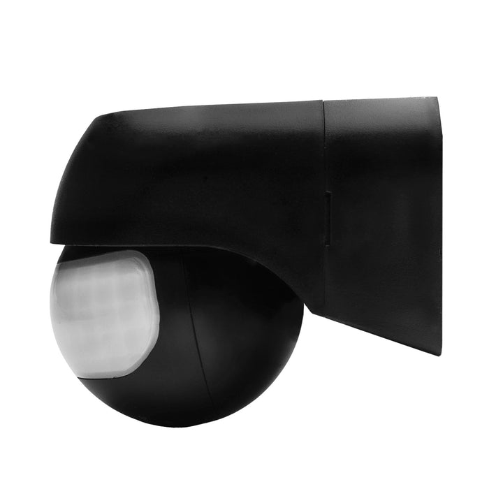 Senzor de mișcare PIR 12-24 V Maclean, cu infraroșu, IP44, negru, rază de acțiune 12 m, sarcină maximă 60/120 W, MCE623 B