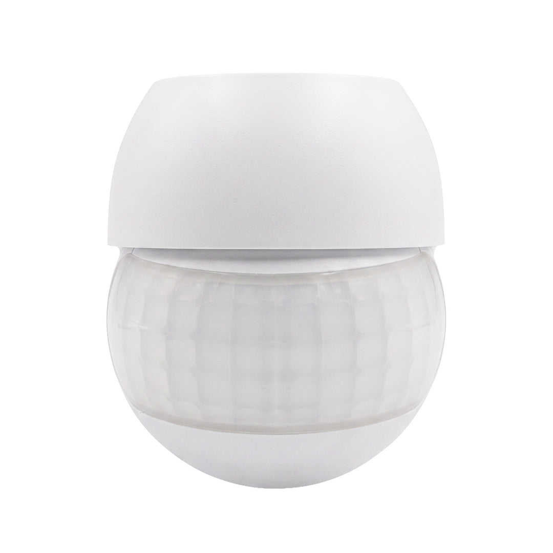 Senzor de mișcare PIR 12-24 V Maclean, cu infraroșu, IP44, alb, rază de acțiune 12 m, sarcină maximă 60/120 W, MCE623 W