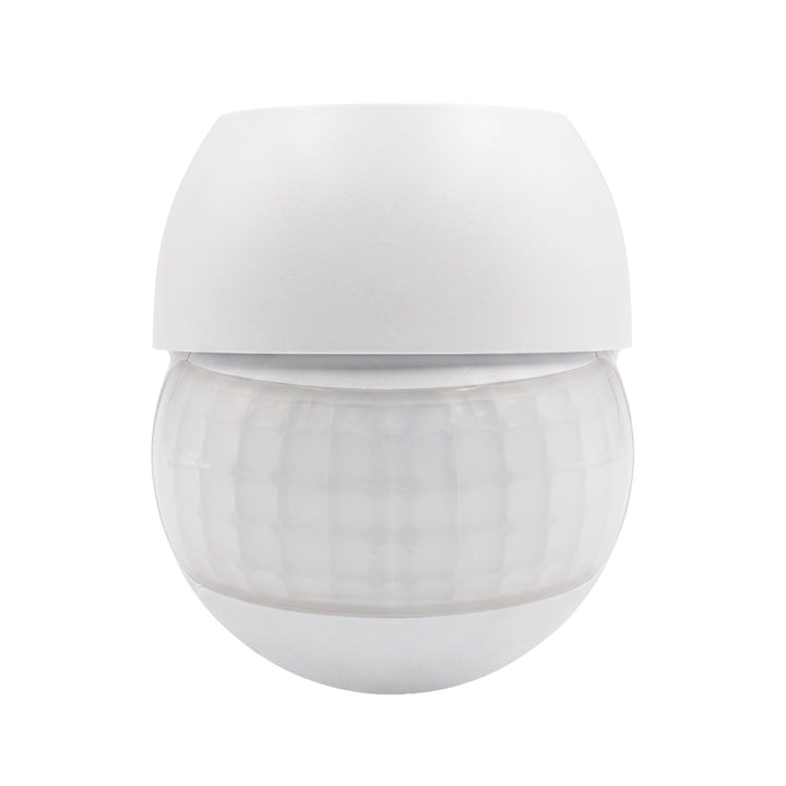 Senzor de mișcare PIR 12-24 V Maclean, cu infraroșu, IP44, alb, rază de acțiune 12 m, sarcină maximă 60/120 W, MCE623 W