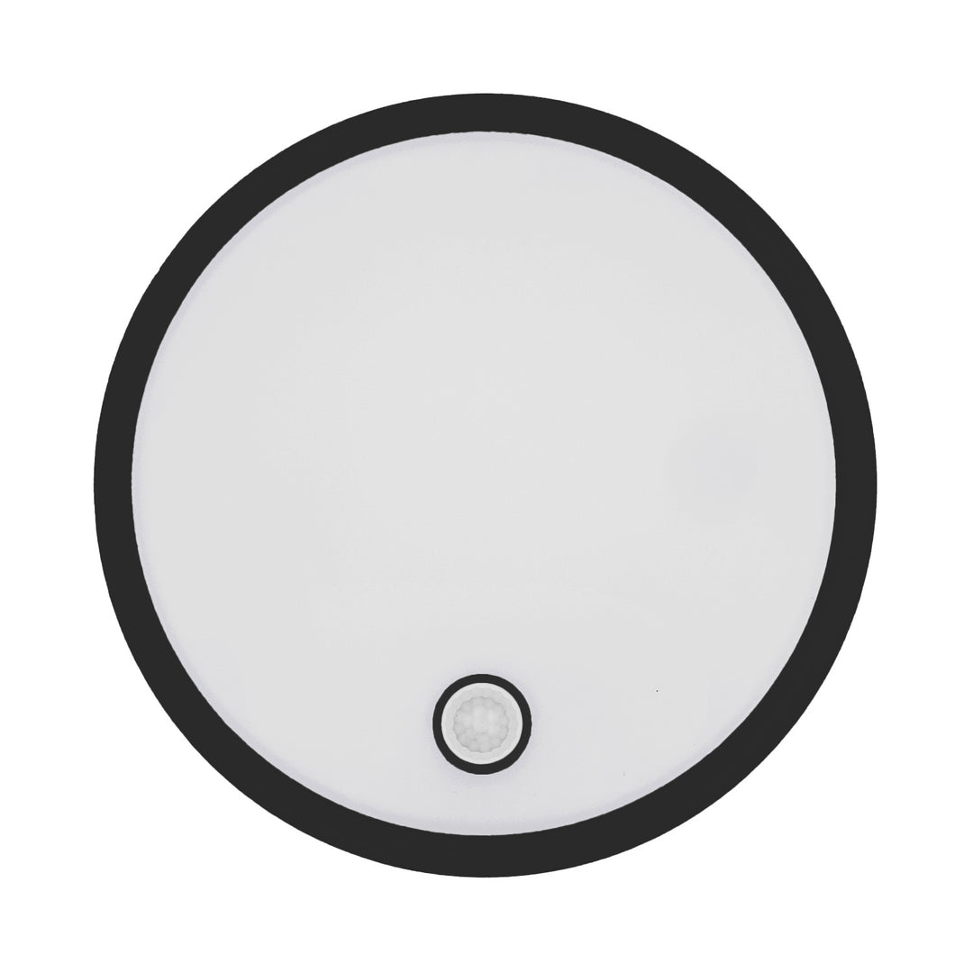 Lampă LED cu senzor de mișcare Maclean, senzor PIR, negru, 10 W/15/18 W, IP65, posibilitatea de a schimba temperatura culorii 3000/4000/6000 K, MCE535 B