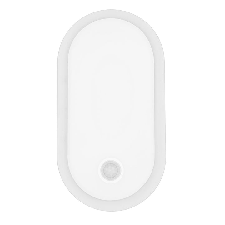 Lampă LED cu senzor de mișcare Maclean, senzor PIR, albă, 10 W/15/18 W, IP65, posibilitatea de a schimba temperatura culorii între 3000/4000/6000 K, MCE534 W
