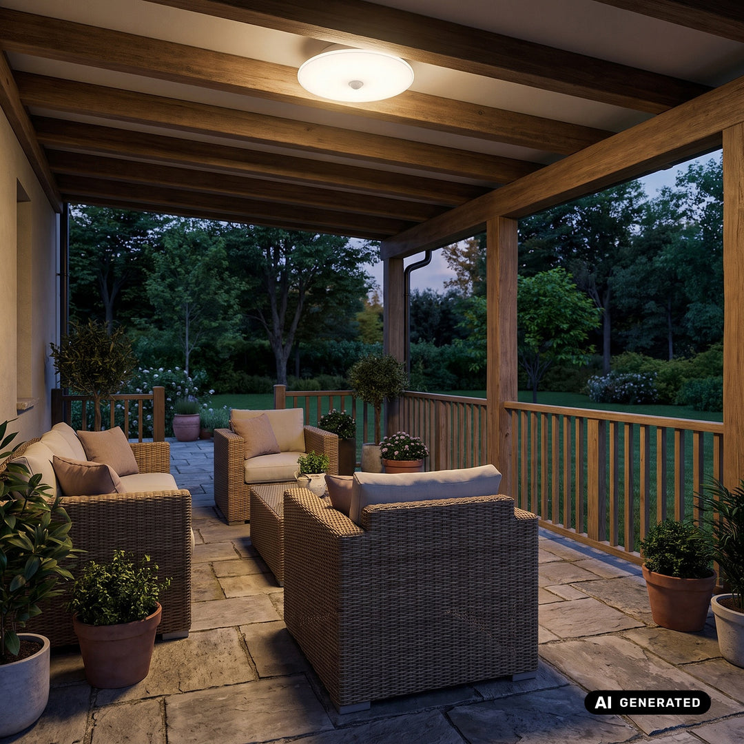 Lampă LED cu senzor PIR Maclean, de tavan, 15 W, 1300 lm, IP54, 220-240 V~ 50/60 Hz, MCE537
