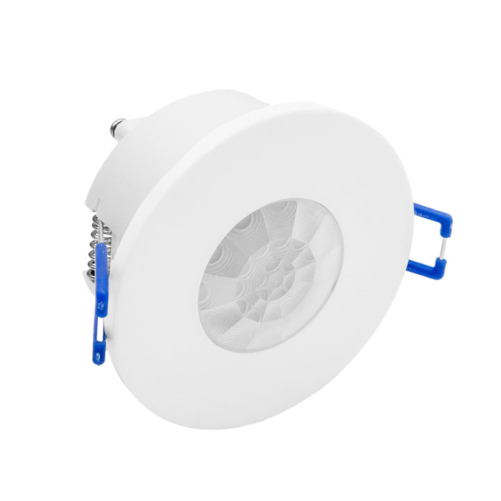 Senzor de mișcare PIR Maclean, pentru încastrare, rază de acțiune 8 m, 600 W/1200 W, 220-240 V c.a., 50/60 Hz, MCE821