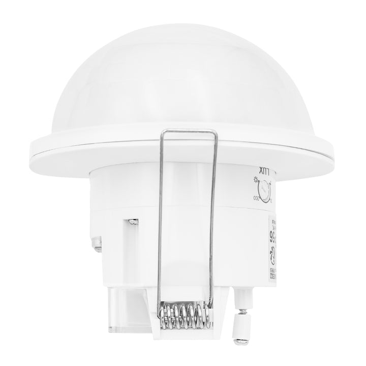 Senzor de prezență PIR Maclean, pentru montare încastrată, rază de acțiune 10x40 m, 1000 W/2000 W, 220-240 V c.a., 50/60 Hz, IP54, MCE822