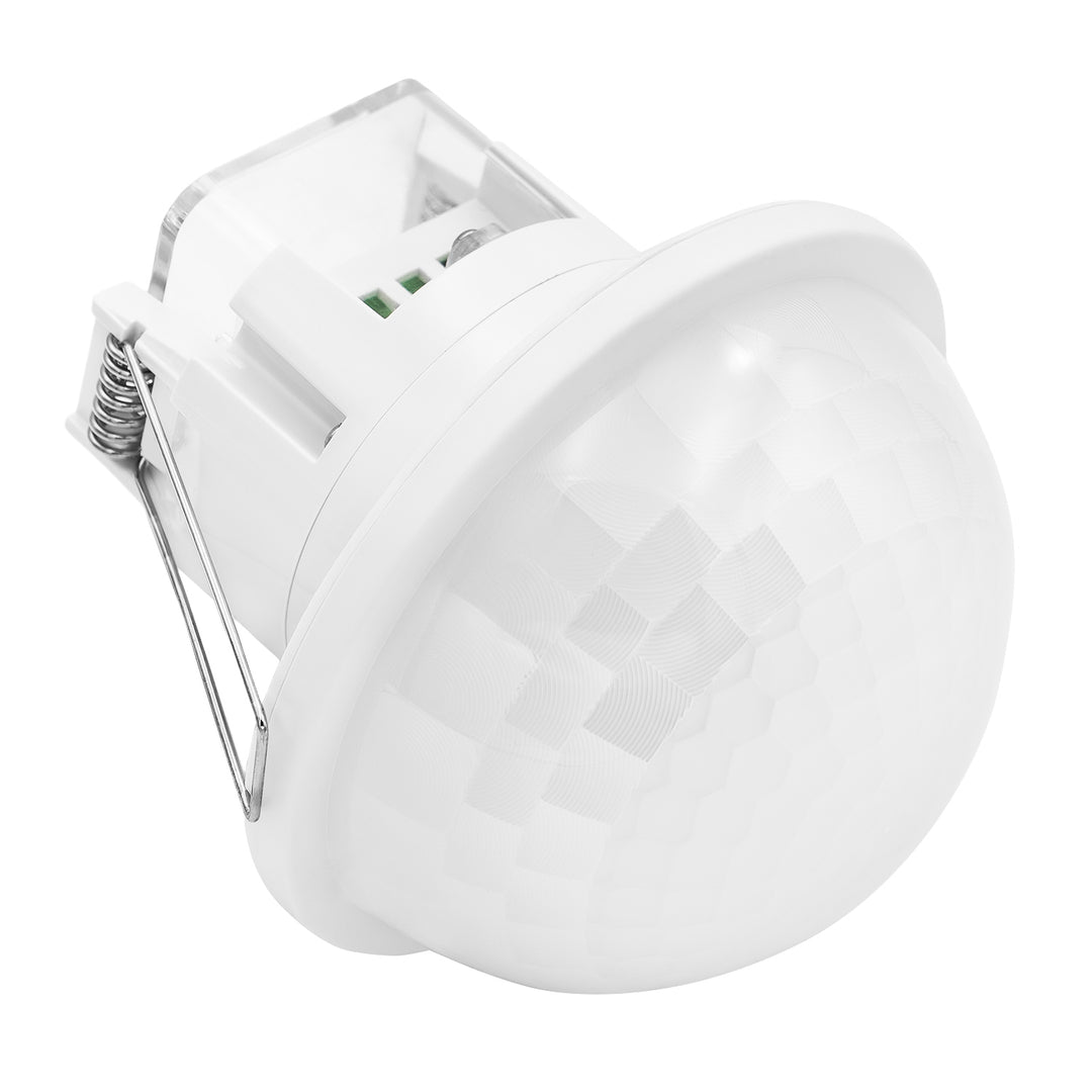 Senzor de prezență PIR Maclean, pentru montare încastrată, rază de acțiune 10x40 m, 1000 W/2000 W, 220-240 V c.a., 50/60 Hz, IP54, MCE822