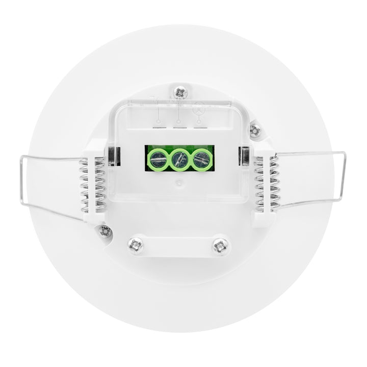 Senzor de prezență PIR Maclean, pentru montare încastrată, rază de acțiune 10x40 m, 1000 W/2000 W, 220-240 V c.a., 50/60 Hz, IP54, MCE822