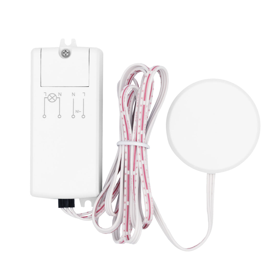 Întrerupător tactil încastrat Maclean, <40 mm, 110-240 V c.a., sarcină maximă 600 W pentru LED, MCE824