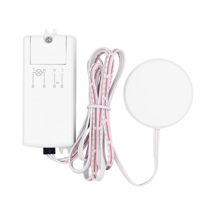 Întrerupător tactil încastrat Maclean, <40 mm, 110-240 V c.a., sarcină maximă 600 W pentru LED, MCE824