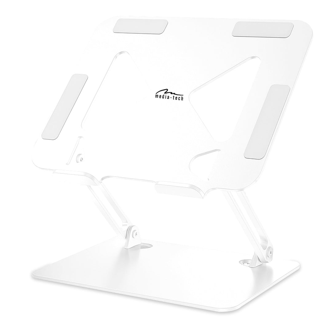 Suport reglabil, ergonomic pentru laptopuri de 10-17 inch SUPORT LAPTOP MT2661W, Mediatech