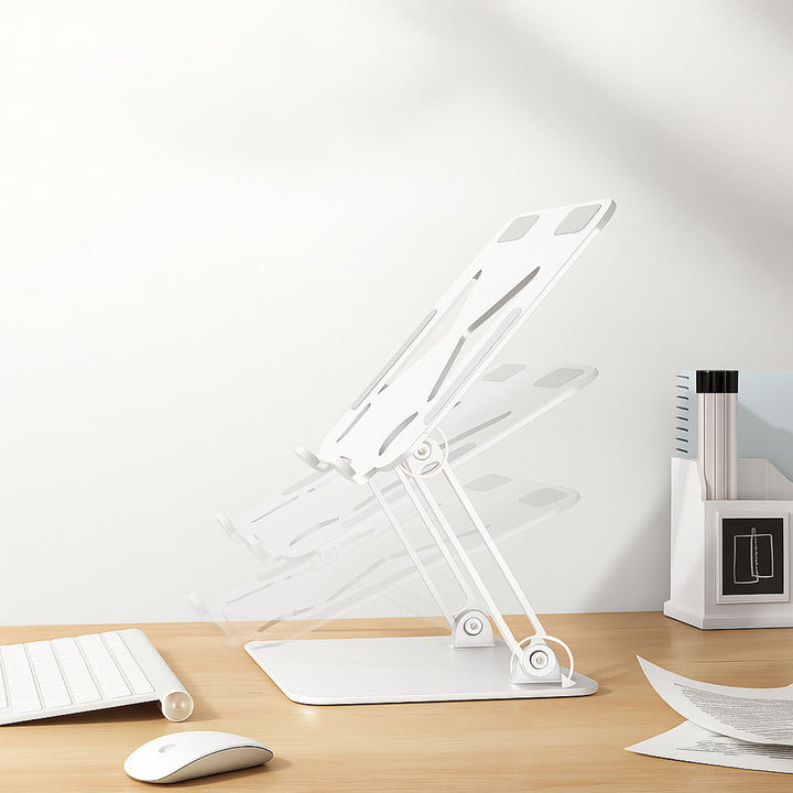 Suport reglabil, ergonomic pentru laptopuri de 10-17 inch SUPORT LAPTOP MT2661W, Mediatech