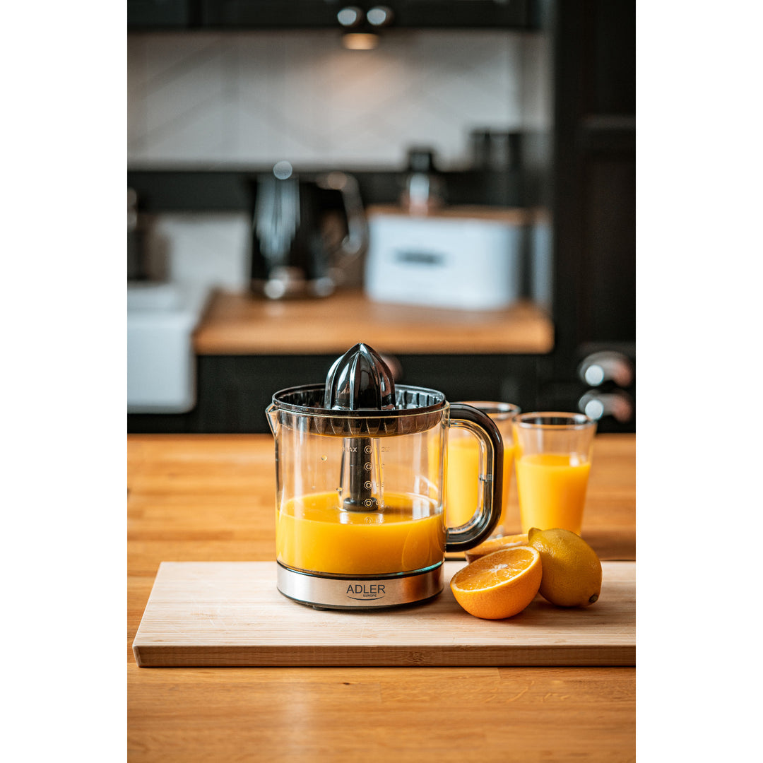 Storcător de citrice Adler, capacitate 1,2 l, putere maximă 60 W, negru, AD 4012