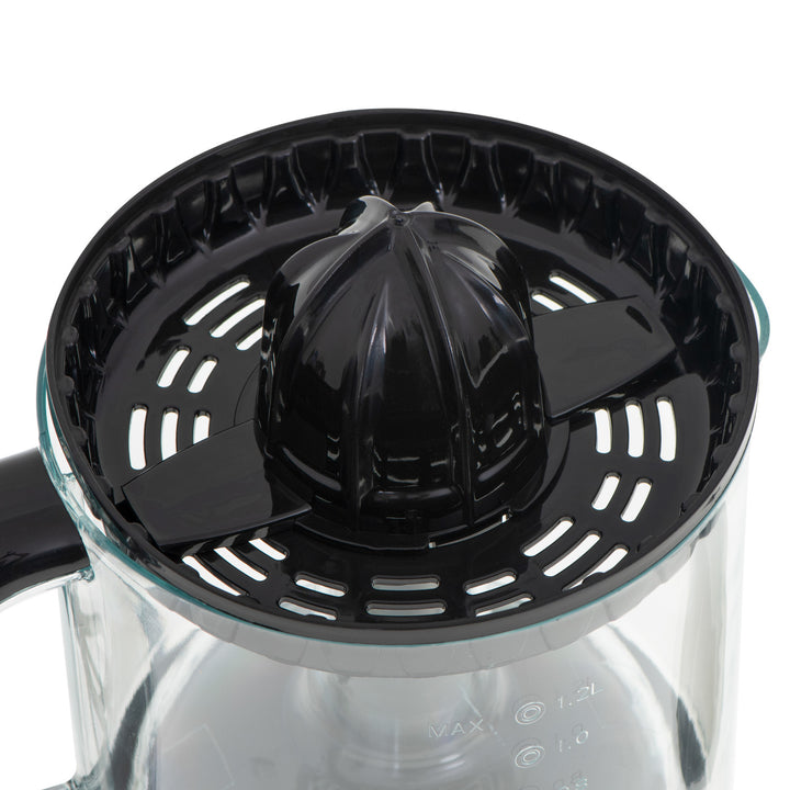 Storcător de citrice Adler, capacitate 1,2 l, putere maximă 60 W, negru, AD 4012