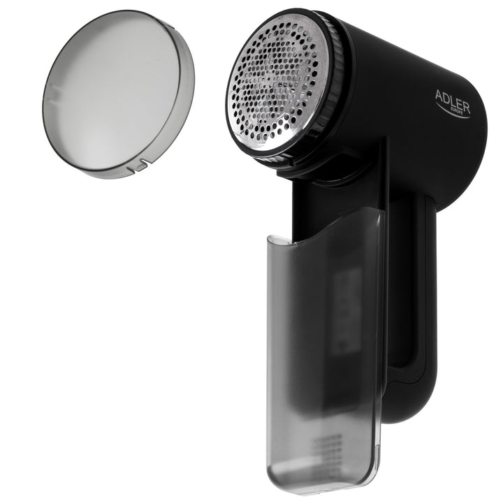 Aparat de ras pentru țesături Adler, ecran LCD, 3 viteze de funcționare, negru, AD 9617 negru