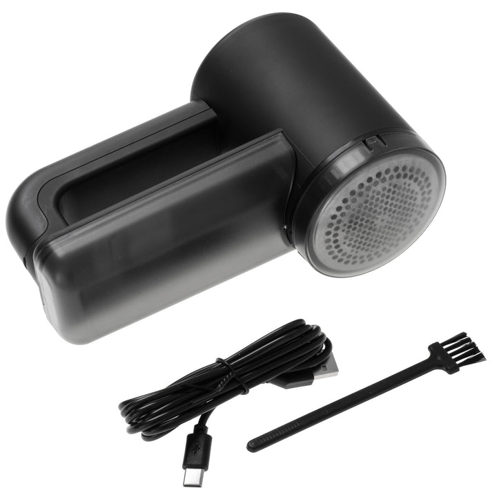 Aparat de ras pentru țesături Adler, ecran LCD, 3 viteze de funcționare, negru, AD 9617 negru