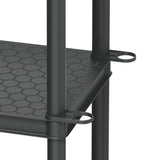 Rafturi Stackaro Solid 75 Kistenberg, sarcină maximă totală 220 kg, 5 rafturi, montare pe perete, KSS75L5HD-S411