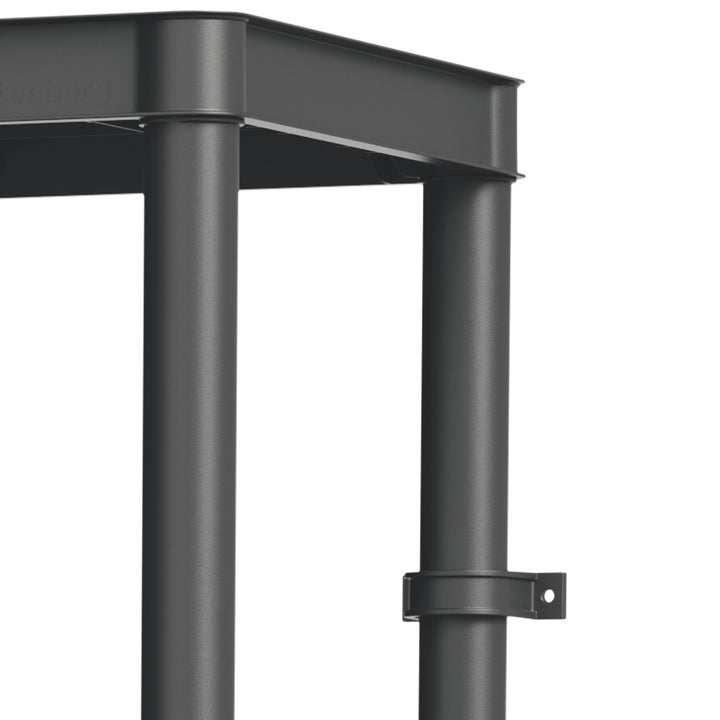 Rafturi Stackaro Solid 60 Kistenberg, sarcină maximă totală 185 kg, 4 rafturi, montare pe perete, KSS60L4HD-S411