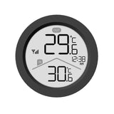 Stație meteo fără fir GreenBlue, temperatură interioară/exterioară, ceas, alegere între °C și °F, rază de acțiune de până la 60 m, negru, GB162 B